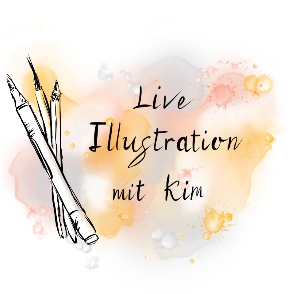 Live Illustration mit Kim